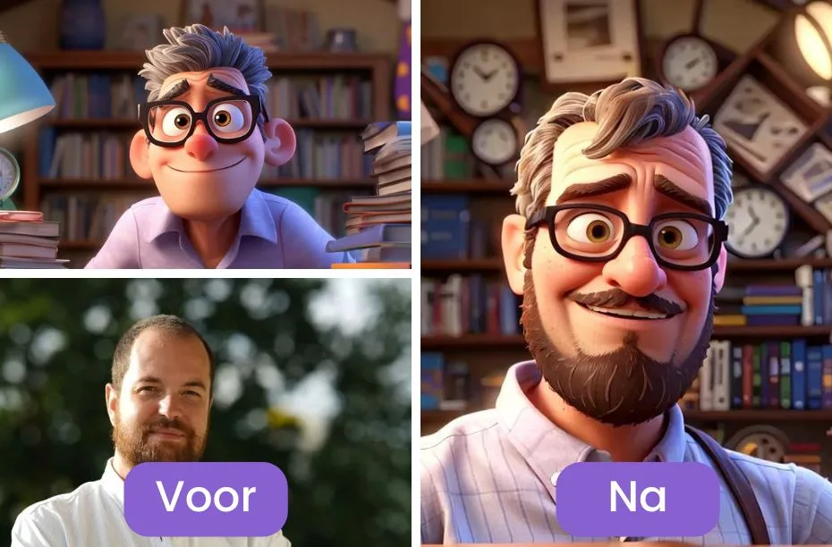 Style transfer voorbeeld