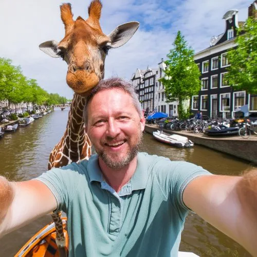 Adobe Firefly AI voorbeelden AI beeldgeneratie - selfie