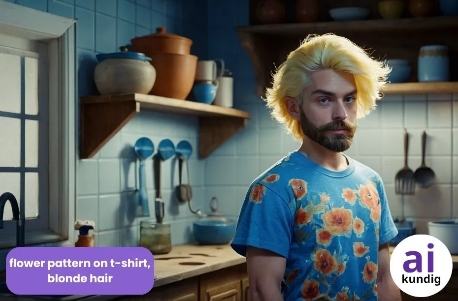 Content reference voorbeeld - man in keuken van Ghibli naar realisme (1)