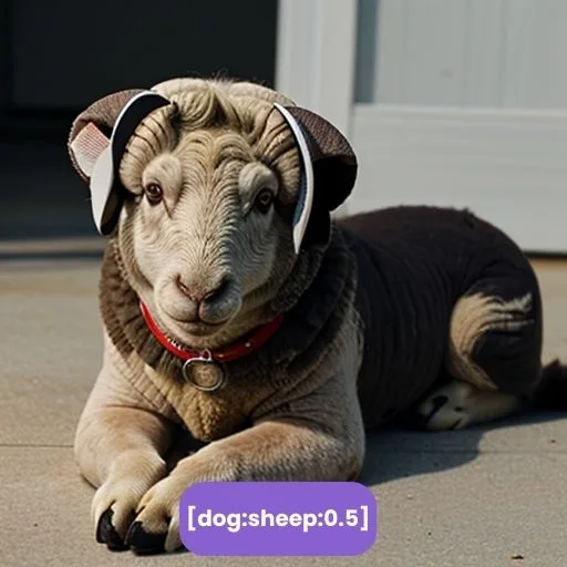 Dog sheep voorbeeld 2