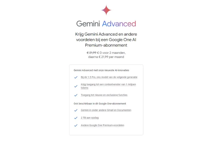 Gemini Advanced