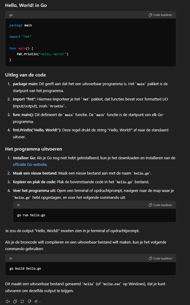 Leer nieuwe programmeertalen
