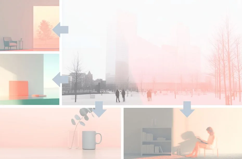 Moodboard Midjourney voorbeeld